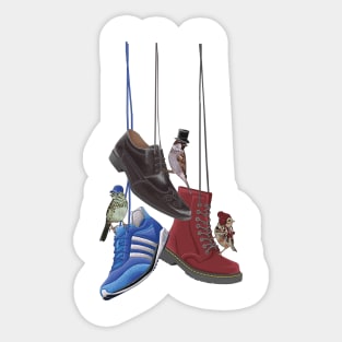 Seasonal Shoe House Sticker